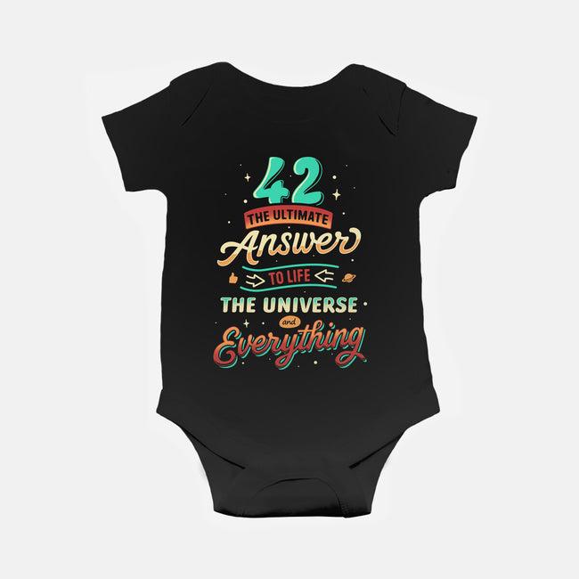 Harmless Number-Baby-Basic-Onesie-retrodivision