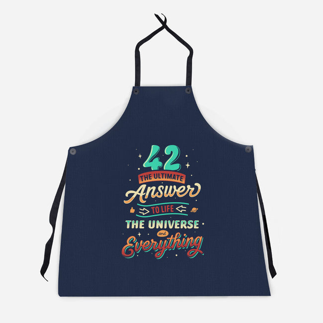 Harmless Number-Unisex-Kitchen-Apron-retrodivision