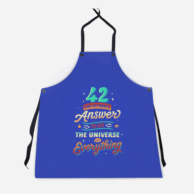 Harmless Number-Unisex-Kitchen-Apron-retrodivision