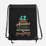 Harmless Number-None-Drawstring-Bag-retrodivision