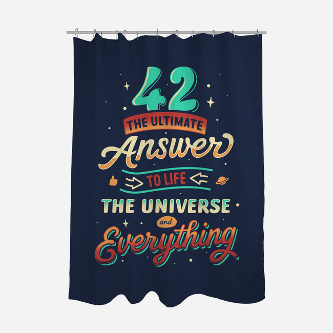 Harmless Number-None-Polyester-Shower Curtain-retrodivision