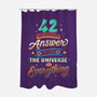 Harmless Number-None-Polyester-Shower Curtain-retrodivision