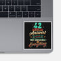 Harmless Number-None-Glossy-Sticker-retrodivision