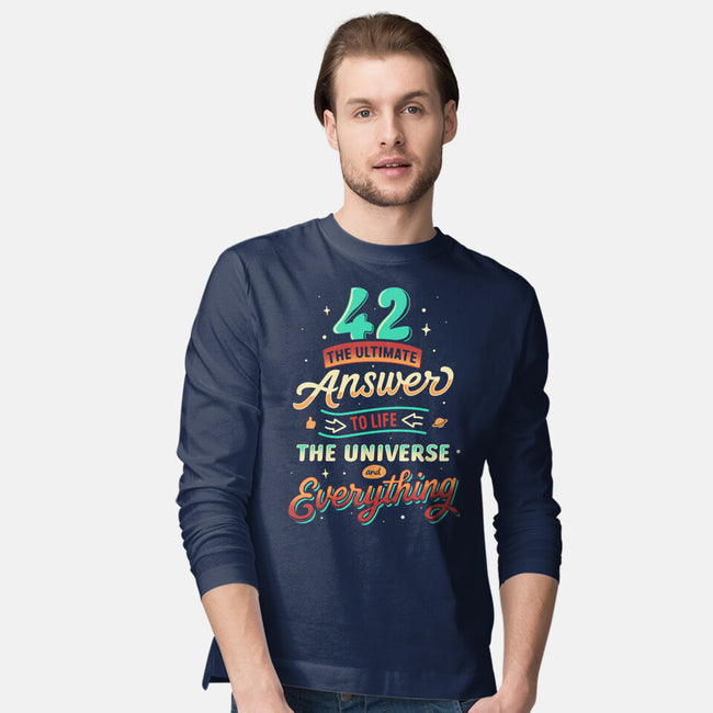 Harmless Number-Mens-Long Sleeved-Tee-retrodivision