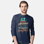 Harmless Number-Mens-Long Sleeved-Tee-retrodivision