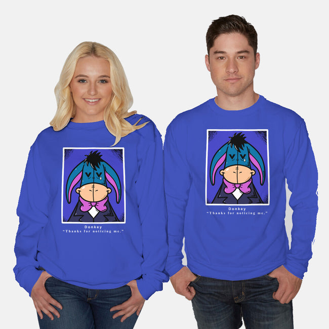 Donkey-Unisex-Crew Neck-Sweatshirt-krisren28