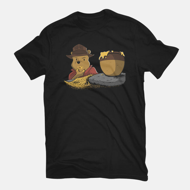 Raider Of The Bad Honey-Womens-Fitted-Tee-Betmac