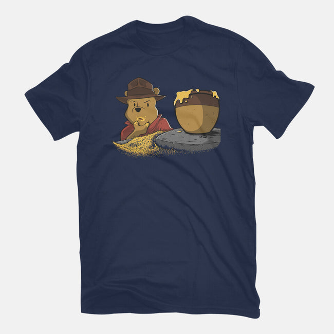 Raider Of The Bad Honey-Womens-Fitted-Tee-Betmac