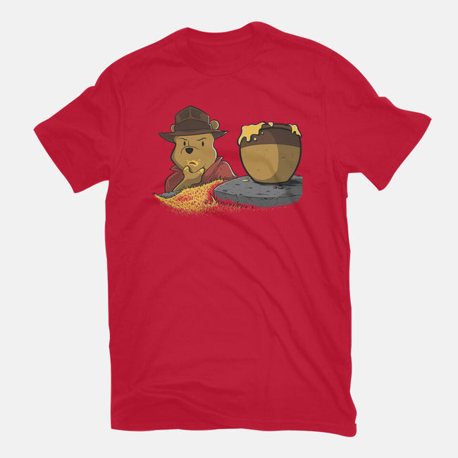 Raider Of The Bad Honey-Womens-Fitted-Tee-Betmac