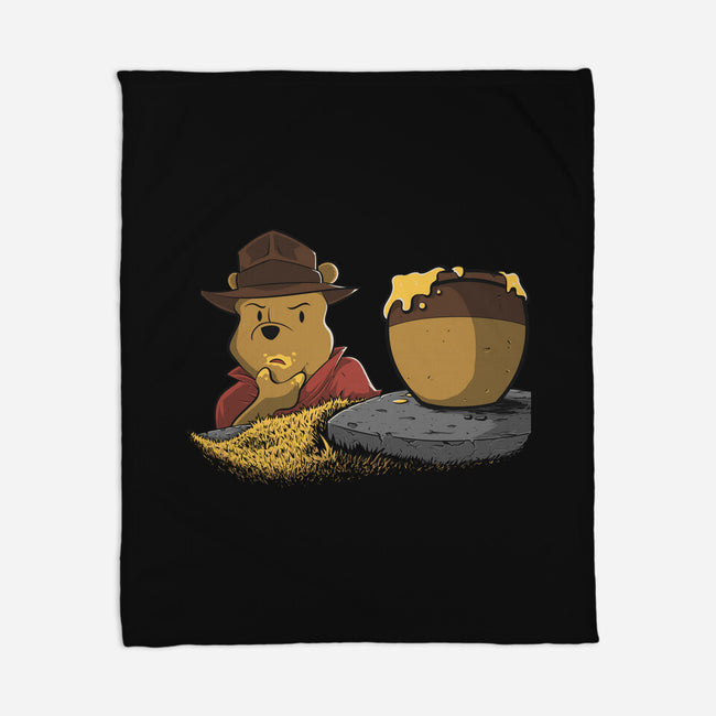 Raider Of The Bad Honey-None-Fleece-Blanket-Betmac