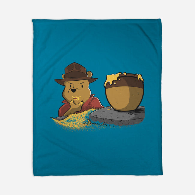 Raider Of The Bad Honey-None-Fleece-Blanket-Betmac