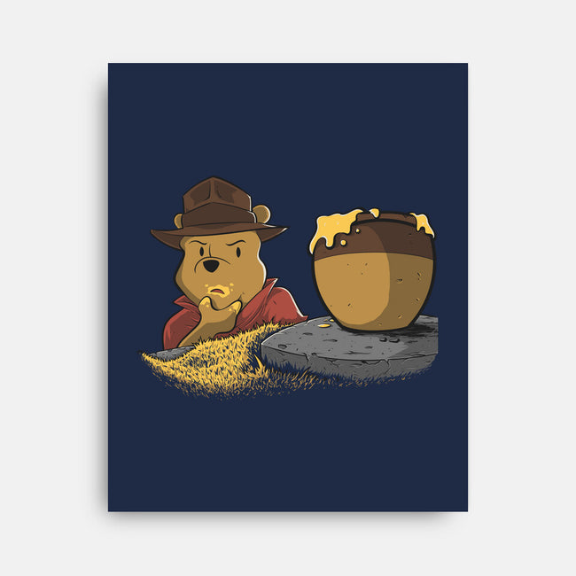 Raider Of The Bad Honey-None-Stretched-Canvas-Betmac