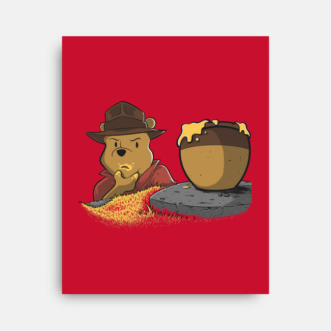 Raider Of The Bad Honey-None-Stretched-Canvas-Betmac