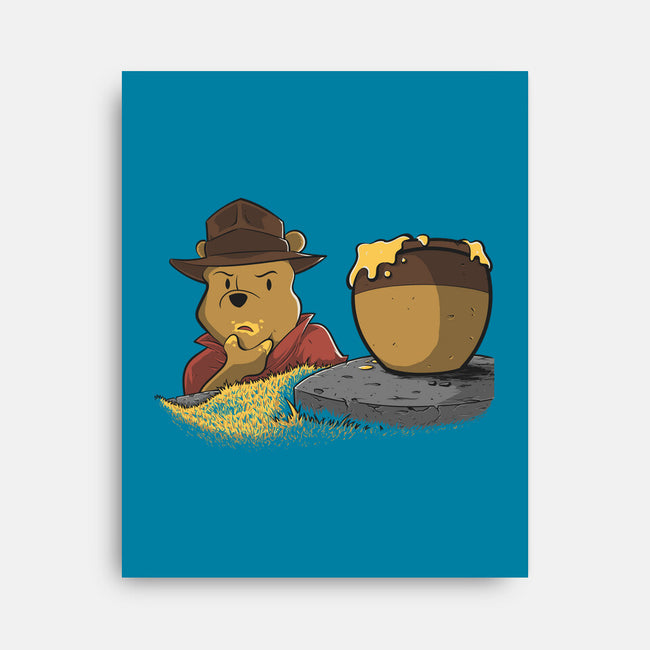 Raider Of The Bad Honey-None-Stretched-Canvas-Betmac