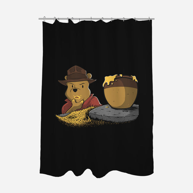 Raider Of The Bad Honey-None-Polyester-Shower Curtain-Betmac