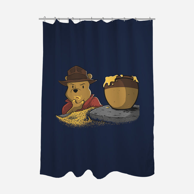 Raider Of The Bad Honey-None-Polyester-Shower Curtain-Betmac
