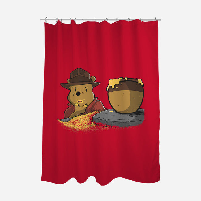 Raider Of The Bad Honey-None-Polyester-Shower Curtain-Betmac