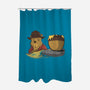 Raider Of The Bad Honey-None-Polyester-Shower Curtain-Betmac