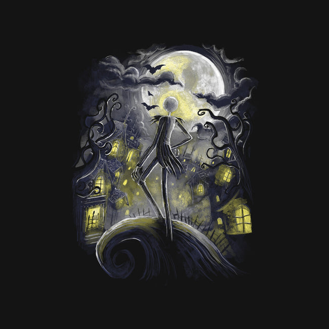 Wanderer Before Christmas-Womens-Basic-Tee-zascanauta