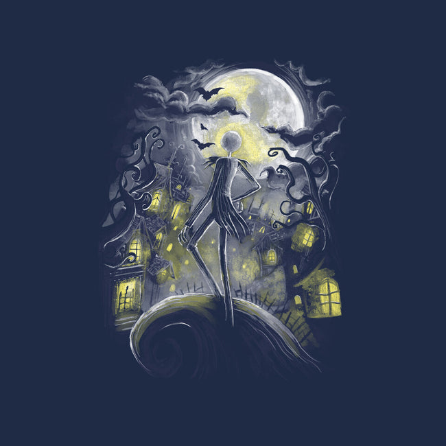 Wanderer Before Christmas-Womens-Basic-Tee-zascanauta