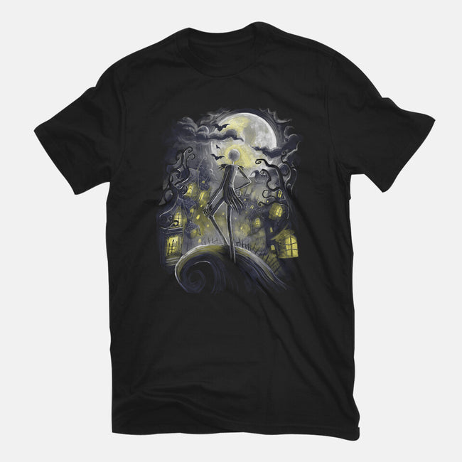 Wanderer Before Christmas-Youth-Basic-Tee-zascanauta