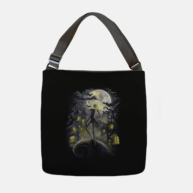 Wanderer Before Christmas-None-Adjustable Tote-Bag-zascanauta
