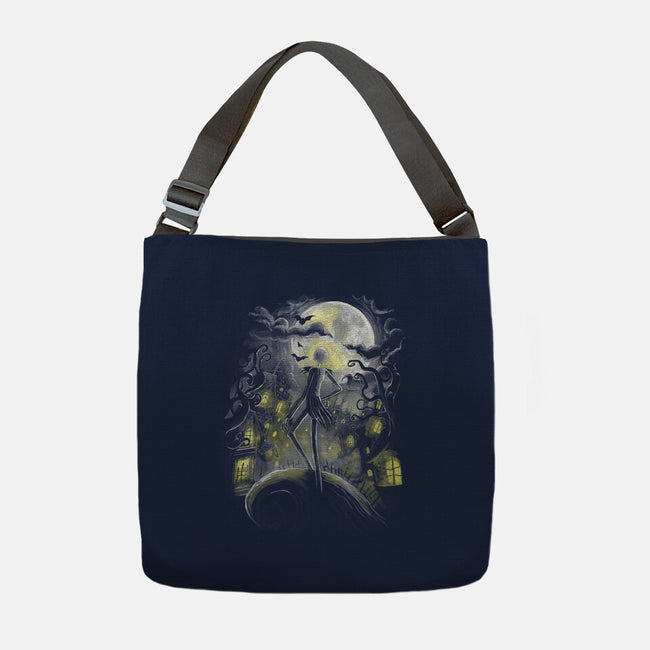 Wanderer Before Christmas-None-Adjustable Tote-Bag-zascanauta