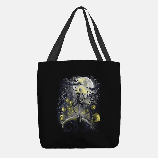 Wanderer Before Christmas-None-Basic Tote-Bag-zascanauta