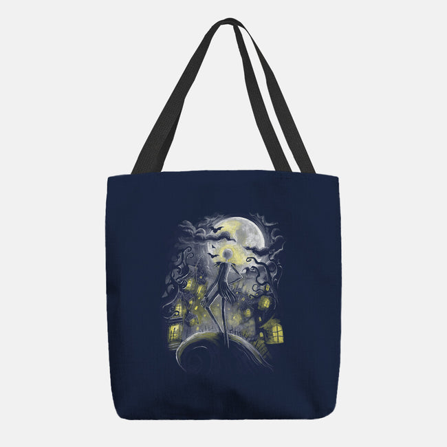 Wanderer Before Christmas-None-Basic Tote-Bag-zascanauta