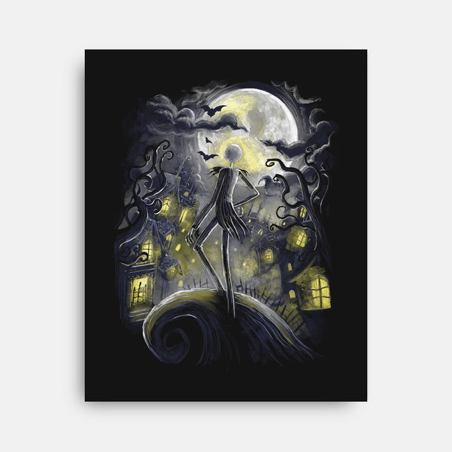 Wanderer Before Christmas-None-Stretched-Canvas-zascanauta