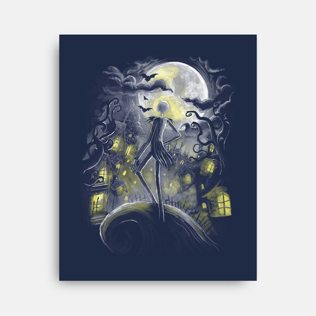 Wanderer Before Christmas-None-Stretched-Canvas-zascanauta