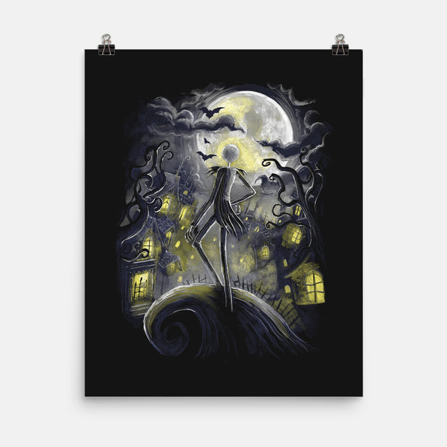 Wanderer Before Christmas-None-Matte-Poster-zascanauta