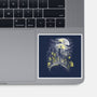 Wanderer Before Christmas-None-Glossy-Sticker-zascanauta