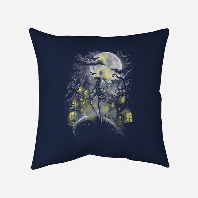 Wanderer Before Christmas-None-Removable Cover w Insert-Throw Pillow-zascanauta