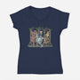 Where The Oz Things Are-Womens-V-Neck-Tee-zascanauta