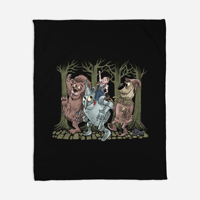 Where The Oz Things Are-None-Fleece-Blanket-zascanauta
