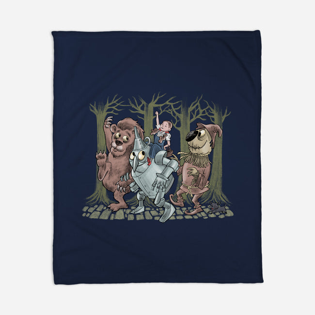 Where The Oz Things Are-None-Fleece-Blanket-zascanauta
