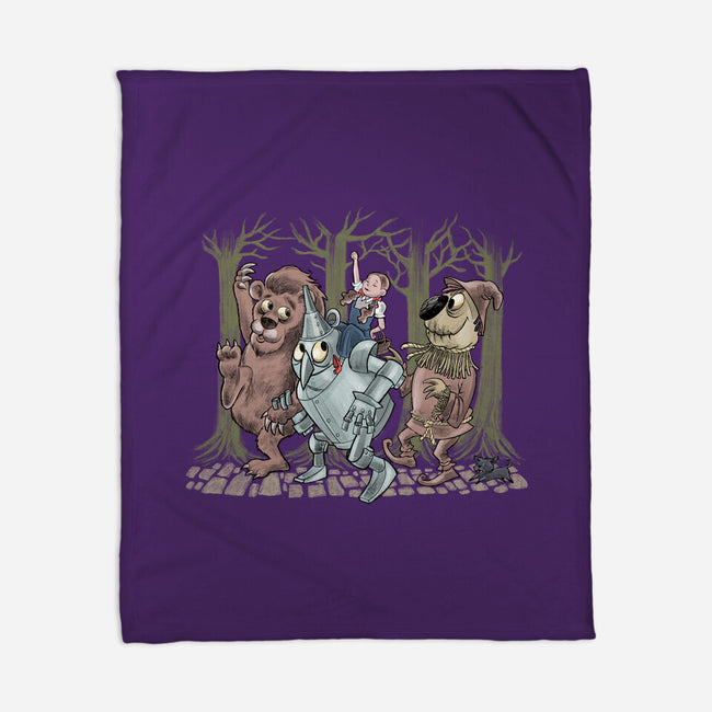Where The Oz Things Are-None-Fleece-Blanket-zascanauta