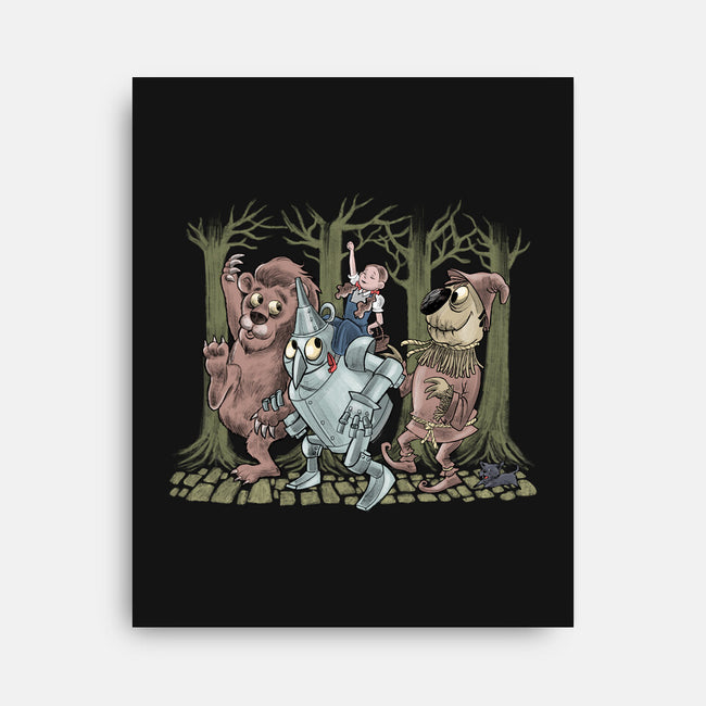 Where The Oz Things Are-None-Stretched-Canvas-zascanauta