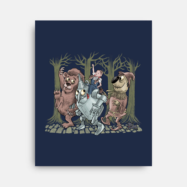 Where The Oz Things Are-None-Stretched-Canvas-zascanauta