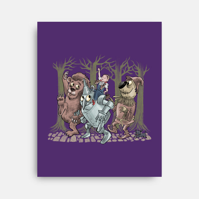 Where The Oz Things Are-None-Stretched-Canvas-zascanauta