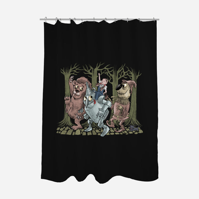 Where The Oz Things Are-None-Polyester-Shower Curtain-zascanauta