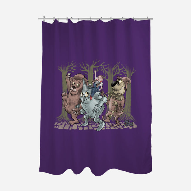 Where The Oz Things Are-None-Polyester-Shower Curtain-zascanauta