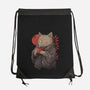 The Purrfect Brew-None-Drawstring-Bag-eduely