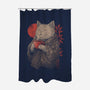 The Purrfect Brew-None-Polyester-Shower Curtain-eduely