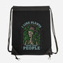 I Like Plants More Than People-None-Drawstring-Bag-eduely