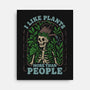 I Like Plants More Than People-None-Stretched-Canvas-eduely