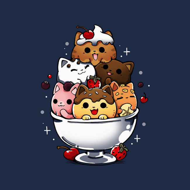 Ice Cream Kittens-None-Adjustable Tote-Bag-Vallina84