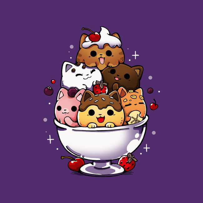 Ice Cream Kittens-Womens-Basic-Tee-Vallina84