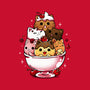 Ice Cream Kittens-None-Polyester-Shower Curtain-Vallina84